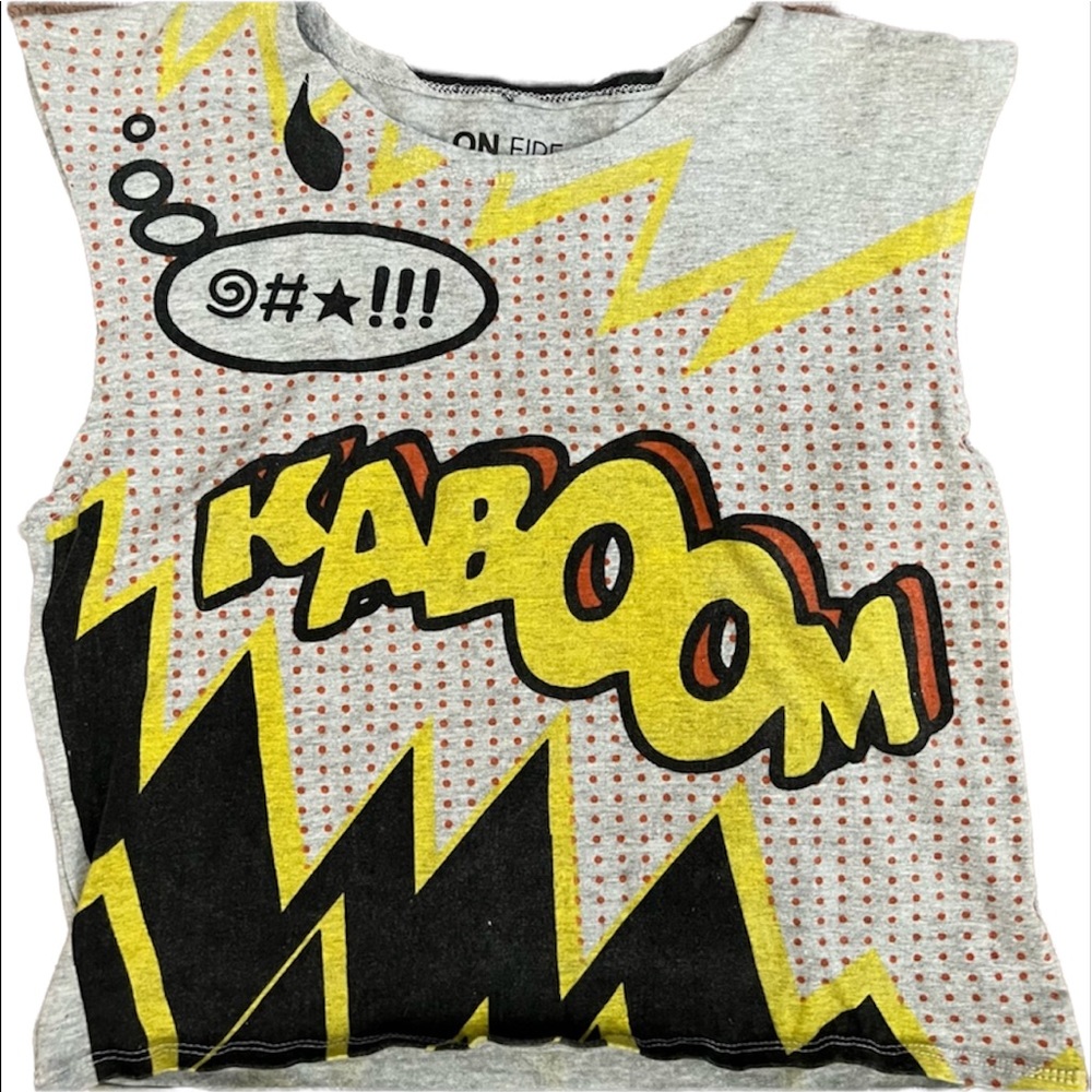 Comic book wife beater